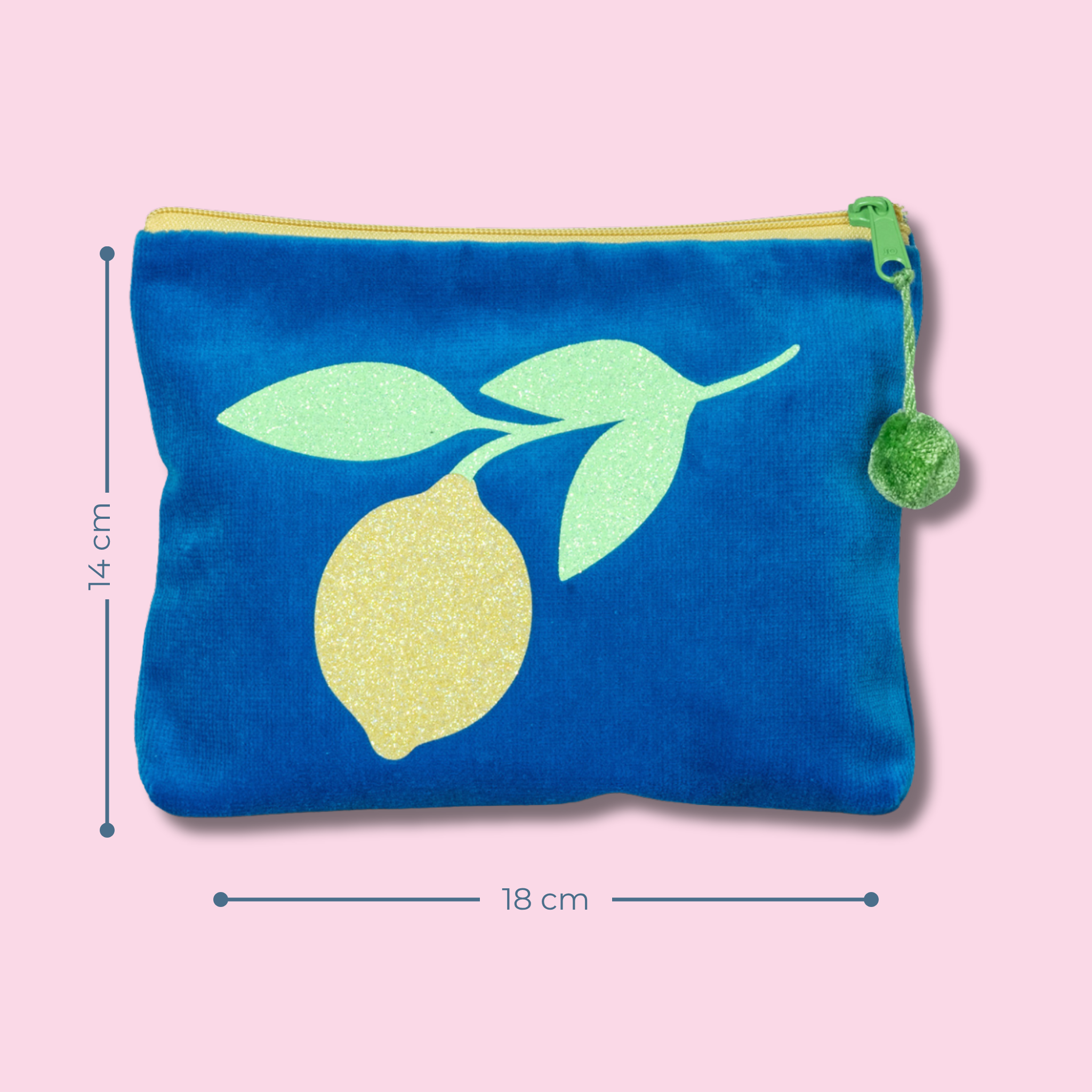 Kosmetiktasche Zitrone