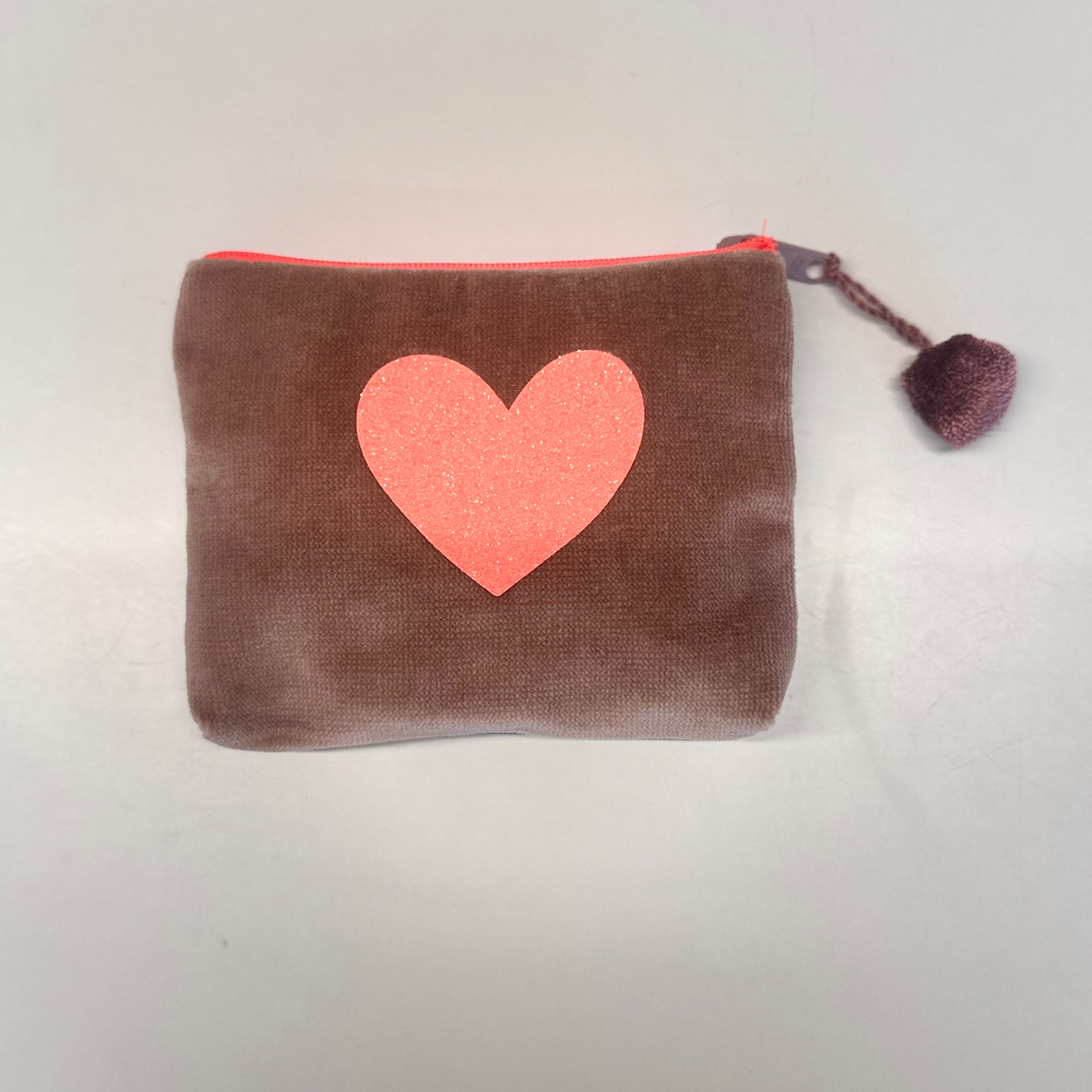 Kosmetiktasche mini Herz